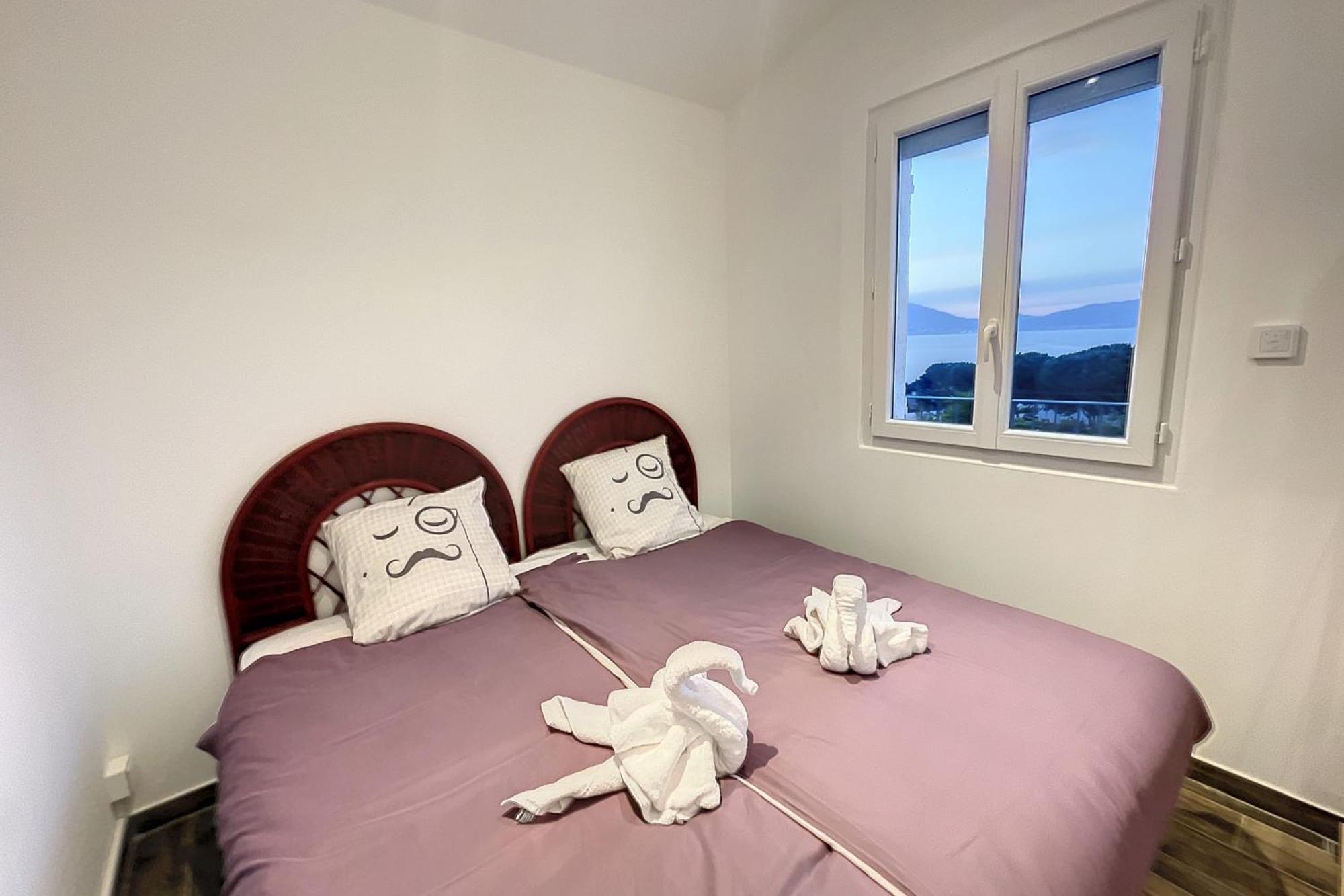 Haut De Villa Vue Mer 3 Pieces Climatise & Wifi 4 A 6 Personnes Pietrosella Luaran gambar