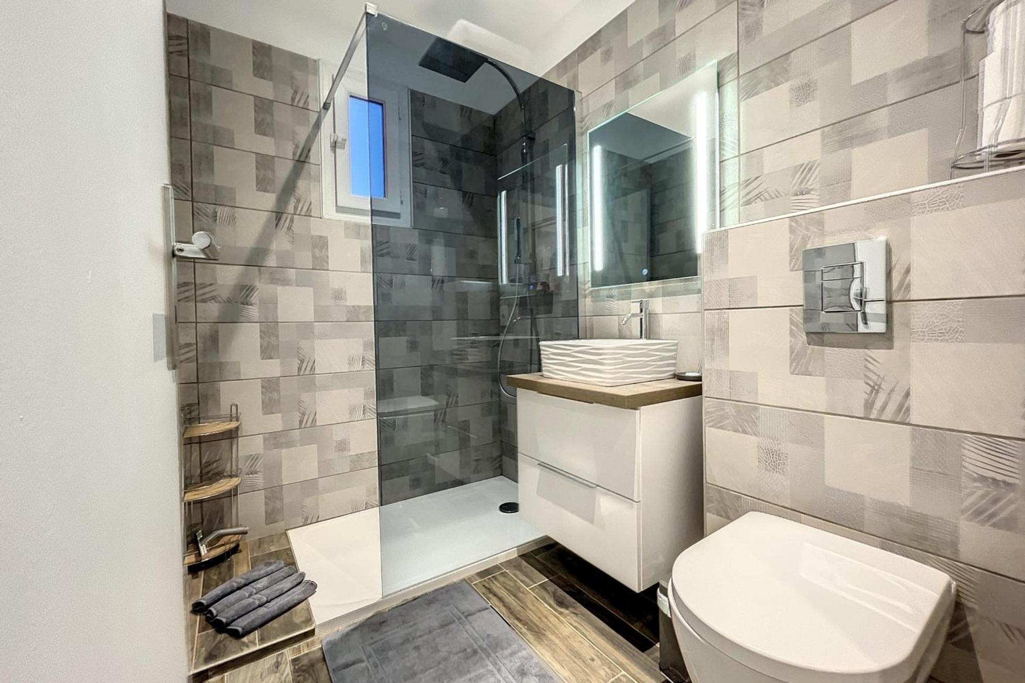 Haut De Villa Vue Mer 3 Pieces Climatise & Wifi 4 A 6 Personnes Pietrosella Luaran gambar